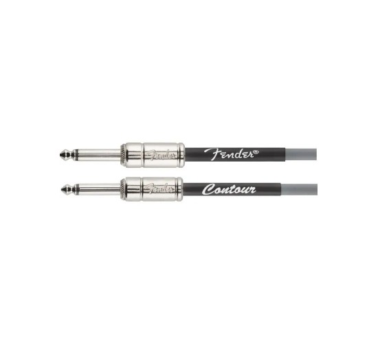 Fender 15' Contour Instrument Cable Inca Silver Инструментальный кабель, 4,5 метра