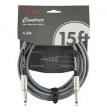Fender 15' Contour Instrument Cable Inca Silver Инструментальный кабель, 4,5 метра
