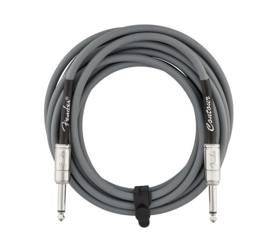 Fender 15' Contour Instrument Cable Inca Silver Инструментальный кабель, 4,5 метра
