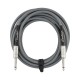 Fender 15' Contour Instrument Cable Inca Silver Инструментальный кабель, 4,5 метра