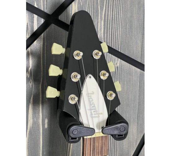 Gibson Flying V 67 Reissue электрогитара, цвет черный США 1996 USED