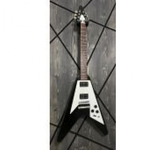 Gibson Flying V 67 Reissue электрогитара, цвет черный США 1996 USED