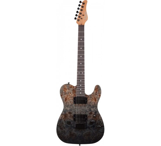 Schecter PT Standard BFBB электрогитара, цвет Black Fade Burst Burl