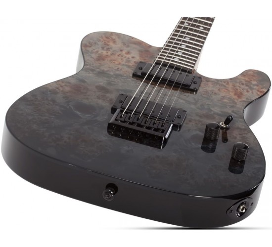 Schecter PT Standard BFBB электрогитара, цвет Black Fade Burst Burl