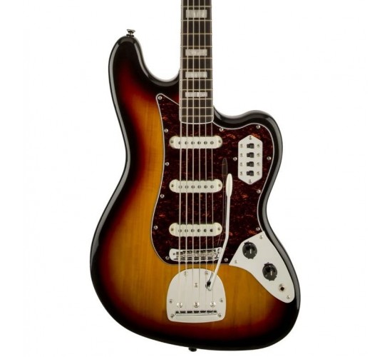 Fender Squier Vintage Modified Bass VI 3TS бас-гитара, цвет 3 Tone Sunburst, выставочный образец