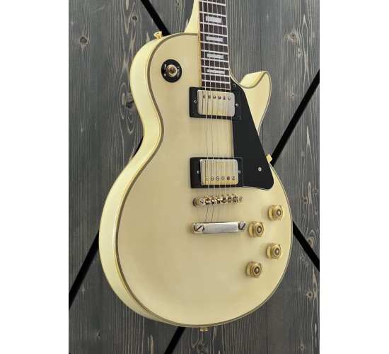 Grass Roots Les Paul Custom электрогитара, цвет белый, Корея Relic USED