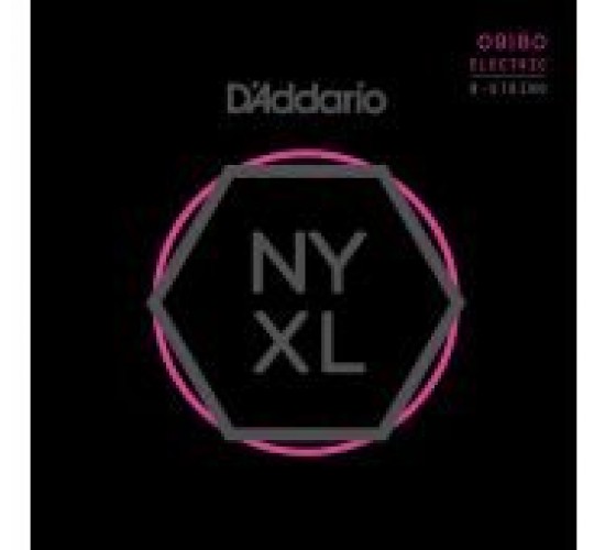 D'Addario NYXL0980 Комплект струн для 8-струнной электрогитары, Super Light, 09-80