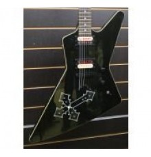 Dean BM Z MBK электрогитара именная Bret Michaels Z, цвет Metallic Black