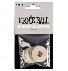 Ernie Ball 5625 фиксаторы ремня (страплок), 4 шт., цвет серый
