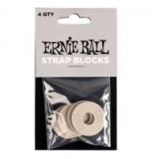Ernie Ball 5625 фиксаторы ремня (страплок), 4 шт., цвет серый