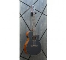 Ibanez AEG5012-BKH 12-ти струнная электроакустическая гитара, цвет черный USED