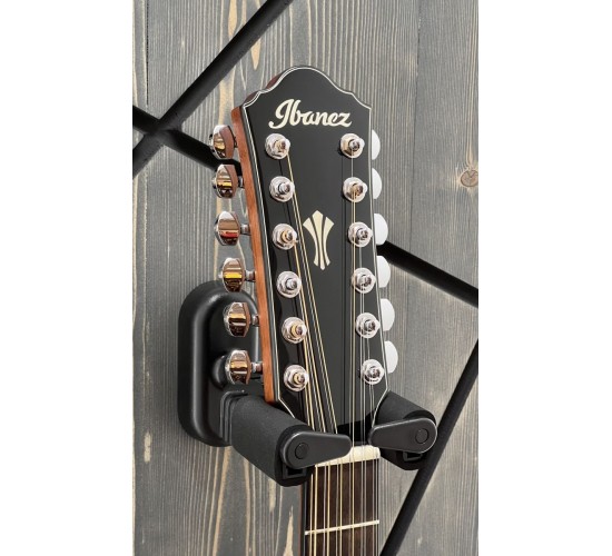 Ibanez AEG5012-BKH 12-ти струнная электроакустическая гитара, цвет черный USED