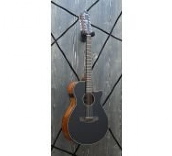 Ibanez AEG5012-BKH 12-ти струнная электроакустическая гитара, цвет черный USED