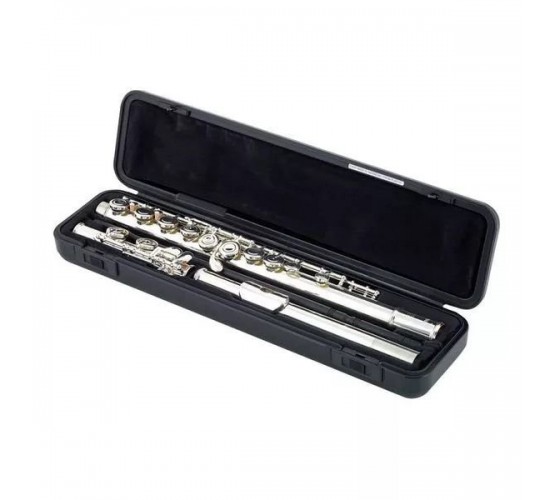 Yamaha YFL-222 CN флейта без резонаторов, не в линию, посеребренная