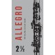 FedotovReeds FR18C003 Allegro Трости для кларнета № 2,5, 1 штука
