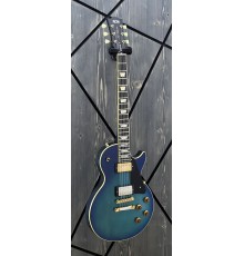 Fujigen FGN SNLS101 Neo Classic Les Paul Standard электрогитара, цвет синий, Япония USED