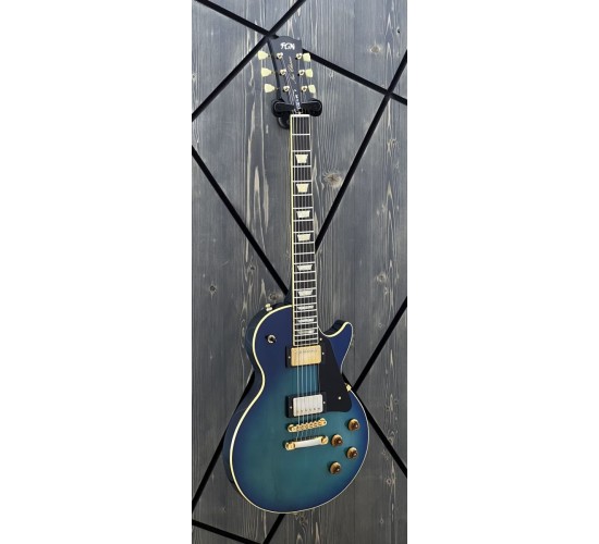 Fujigen FGN SNLS101 Neo Classic Les Paul Standard электрогитара, цвет синий, Япония USED