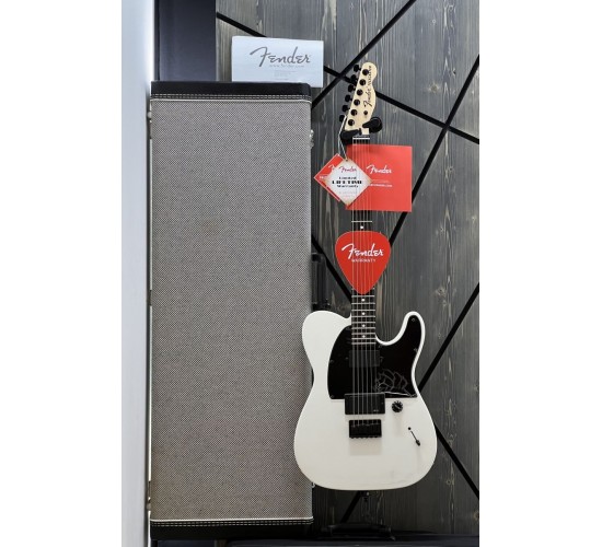 Fender Jim Root Telecaster Flat White электрогитара, Мексика, 2020 г USED