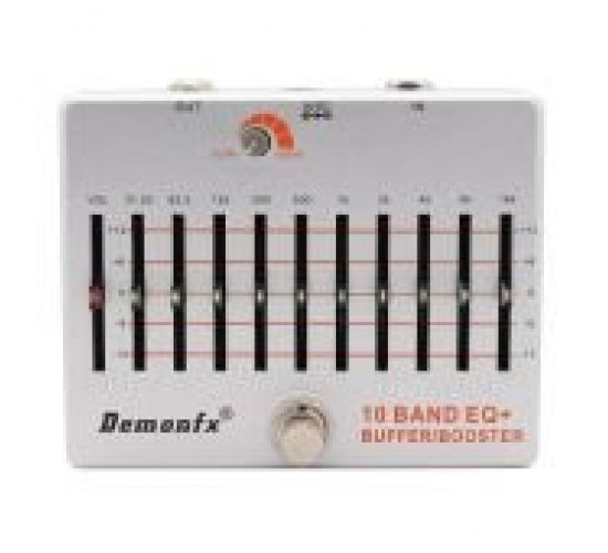 DemonFX 10 Band EQ+ Buffer/Booster 10-полосный эквалайзер + усилитель буфера