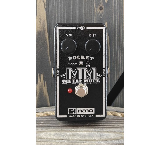 Electro-Harmonix Nano Pocket Metal Muff гитарный эффект дисторшн USED