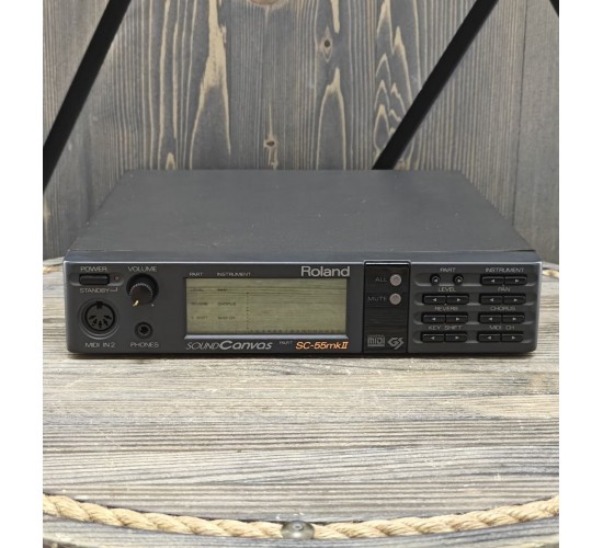 Roland SC-55 MKII звуковой MIDI модуль, Япония USED
