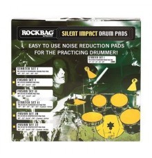 Rockbag RB22190B набор тихих тренировочных пэдов 12«/13»/14«/16»/22