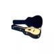 Rockcase RC10611 B/SB фигурный кейс для 12-струнной акустической гитары, деревянная основа, черный