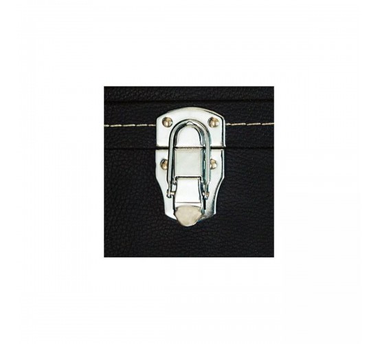 Rockcase RC10611 B/SB фигурный кейс для 12-струнной акустической гитары, деревянная основа, черный