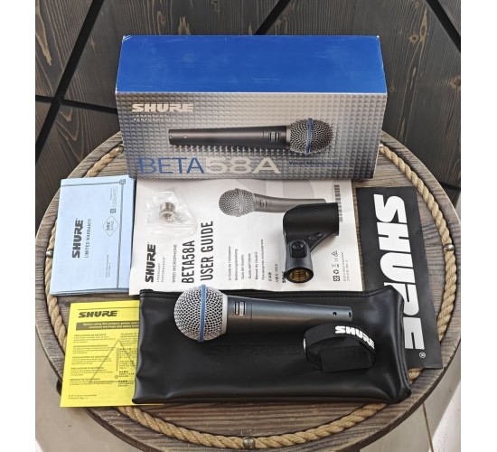 Shure BETA 58A-X динамический вокальный микрофон, Мексика USED