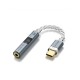 Keysion Аудиокабель USB Type-C/3.5 мм, бежевый