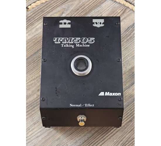 Maxon TM-505 Talk Box гитарный эффект Япония USED