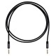 GoPower 00-00027478 Кабель AUX 3.5мм (m)- 3.5мм (m), 1.0м, TPE черный, в пакете