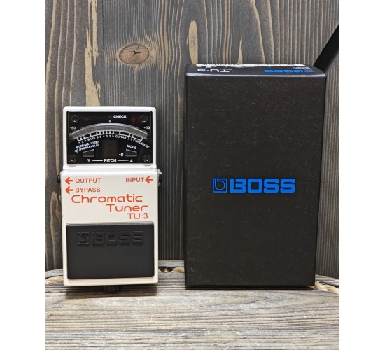 Boss TU-3 педаль гитарная тюнер USED