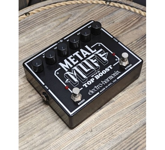 Electro-Harmonix Metal Muff Distortion with Top Boost гитарный эффект дисторшн USED