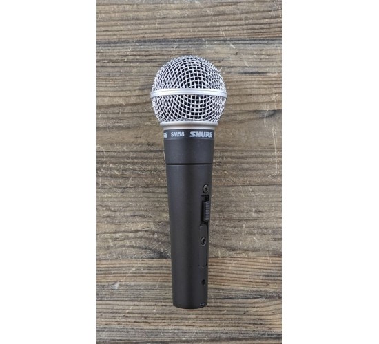 Shure SM58S динамический вокальный микрофон с выключателем, Мексика USED