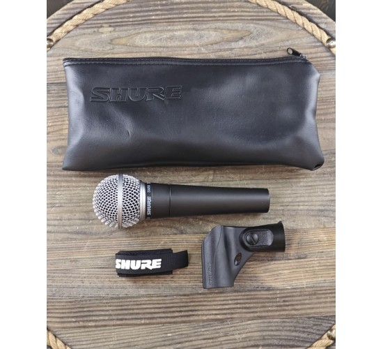 Shure SM58 динамический вокальный микрофон USED