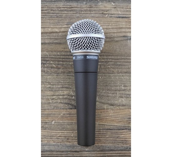 Shure SM58 динамический вокальный микрофон USED