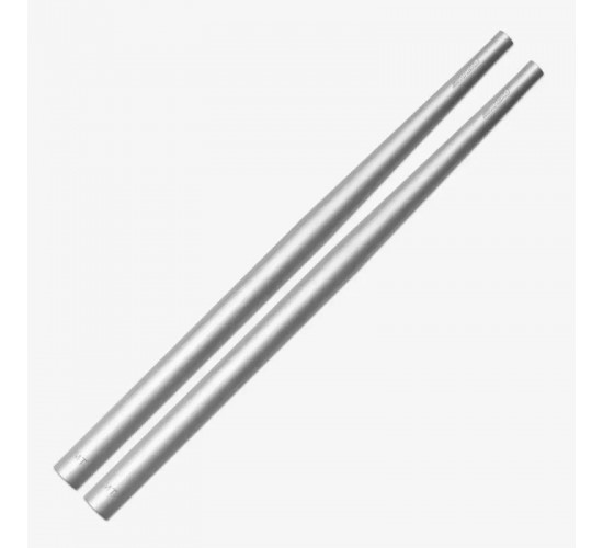 Ahead MTS Medium Taper Silver сменные гильзы для барабанных палочек, серебристый цвет, пара