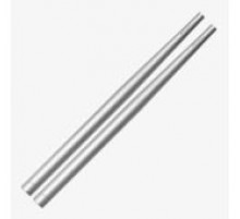 Ahead MTS Medium Taper Silver сменные гильзы для барабанных палочек, серебристый цвет, пара