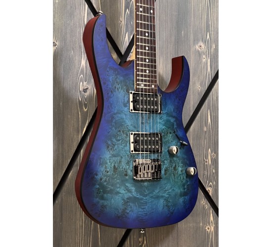 Ibanez RG421PB-SBF электрогитара, цвет Sapphire Blue Flat USED