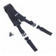 DiMarzio DD2200BK Ремень для гитары, цвет черный