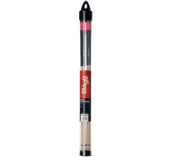 Stagg SMS1 барабанные руты из 19 кленовых прутьев на пластиковой рукоятке (Light)