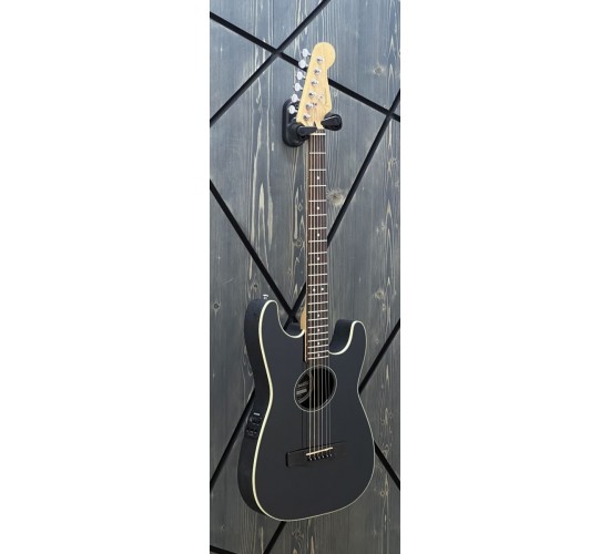 Fender Stratacoustic Black электроакустическая гитара, цвет черный USED