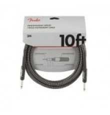 Fender 10' Professional Inst Gray Tweed инструментальный кабель, 3м