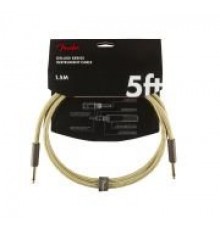 Fender Deluxe 5' Inst CABLE Tweed инструментальный кабель, твид, длина 1,5м