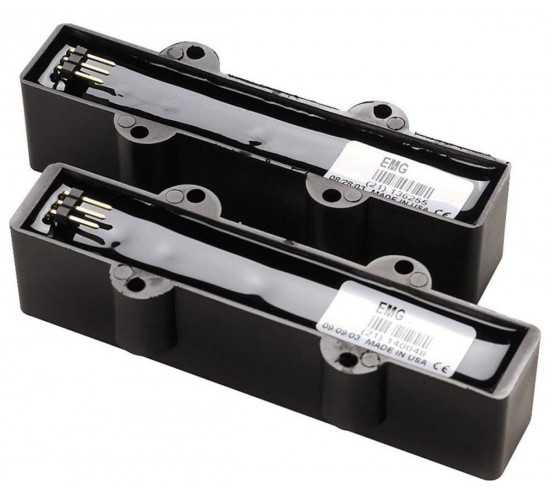 EMG J5 Set BK Комплект активных звукоснимателей для 5-струнной бас-гитары