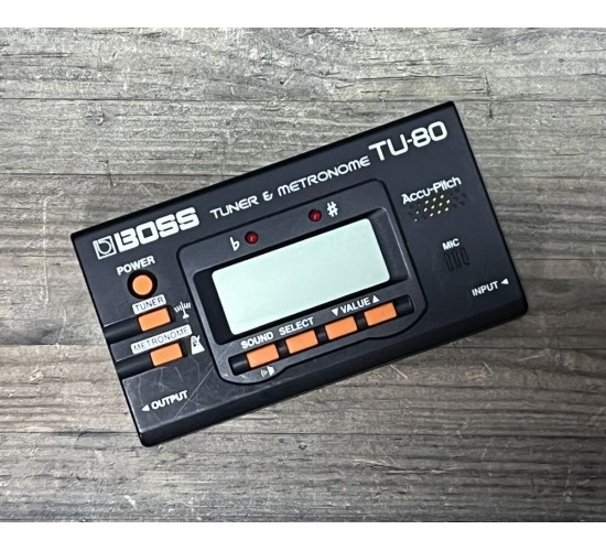 Boss TU-80 хроматический тюнер USED