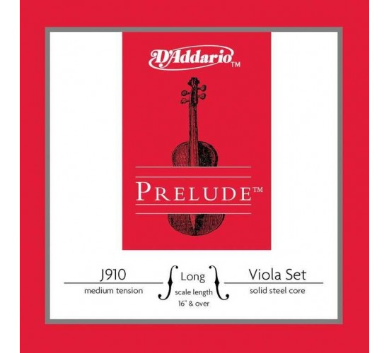 D'Addario J910 Комплект струн для альта, металл