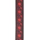 Planet Waves T20W1417 Тканный ремень для гитары, рисунок Monterey 2, темно-красный