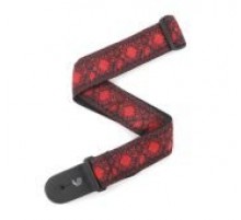 Planet Waves T20W1417 Тканный ремень для гитары, рисунок Monterey 2, темно-красный